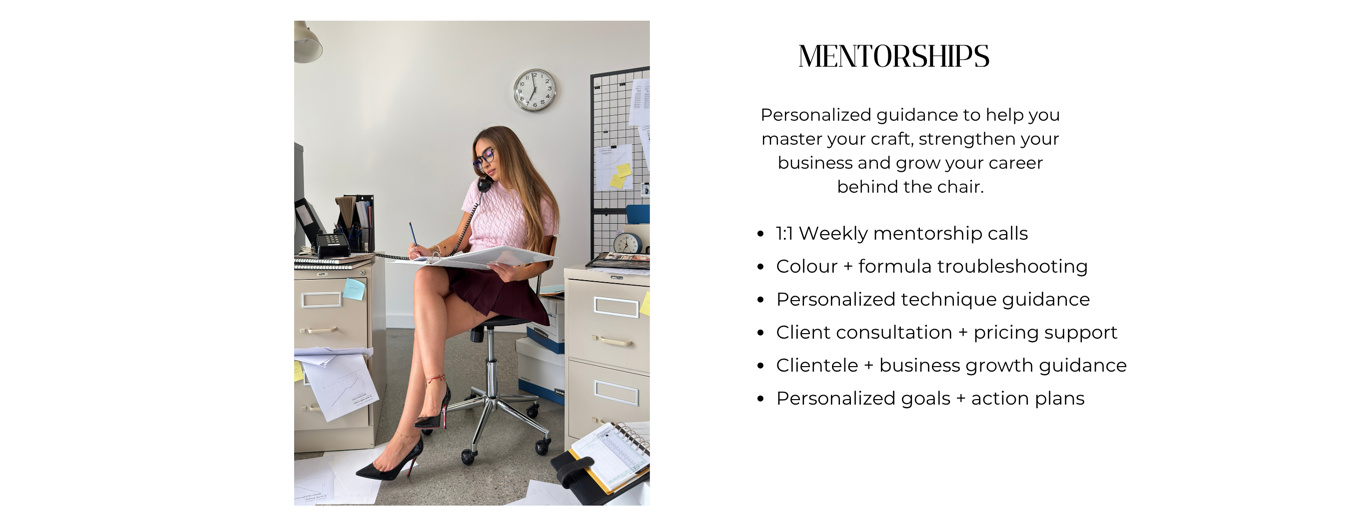 Mentorship: personalized guidance to master your craft